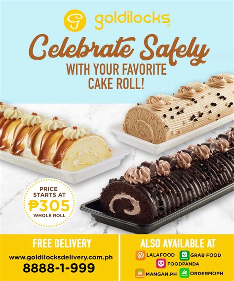 cake rolls iligan city|Goldilocks .